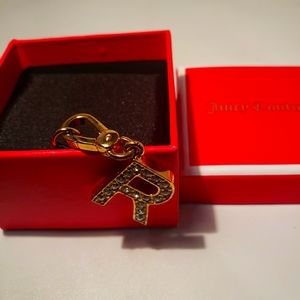 Juicy Couture letter R charm